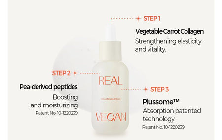 KLAVUU - Real Vegan Collagen Ampoule, 30ml, 151 g, 8809482366428
