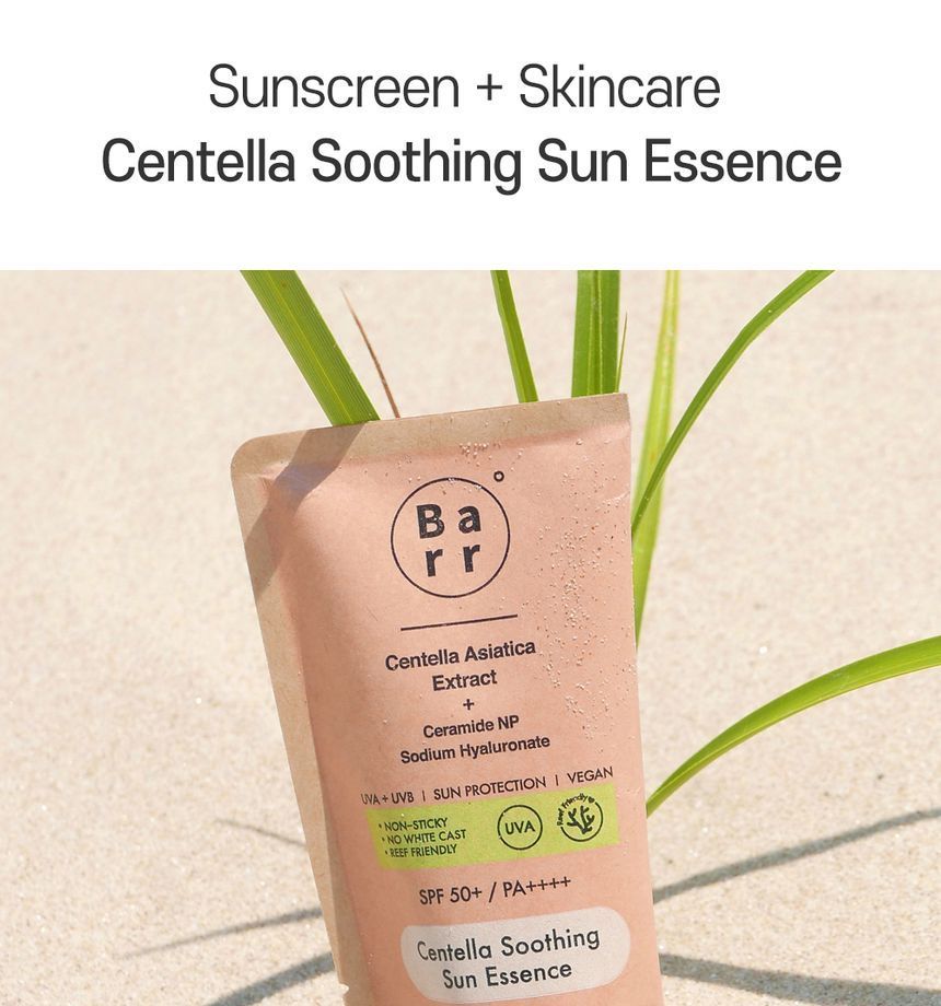 Barr - Centella Soothing Sun Essence, 50ml, 72 g, 8809782559056