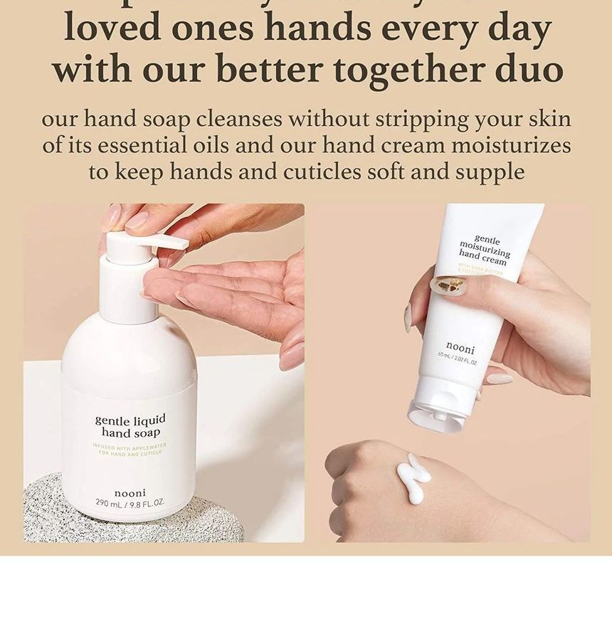 Nooni - Better Together Hand Care Duo Set, 2 pcs, 600 g, 8806190721655