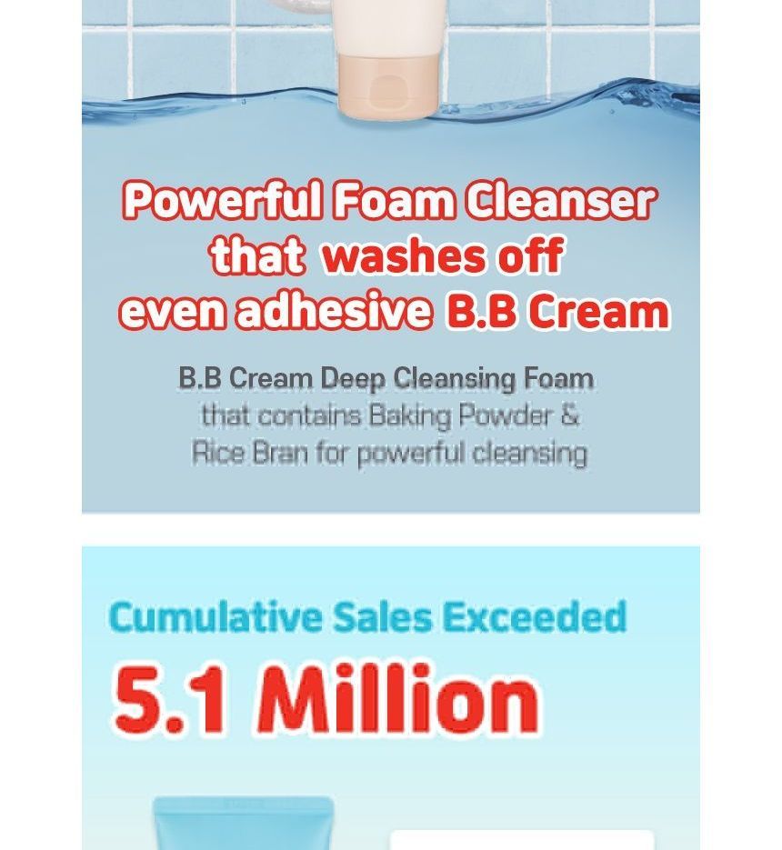 ETUDE - Baking Powder B.B Deep Cleansing Foam Mini, 30ml, 40 g, 8809668028058