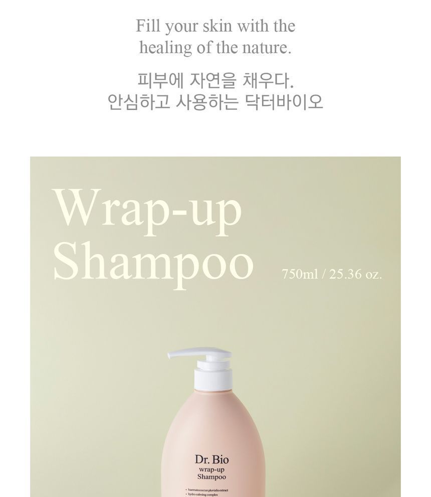 Dr. Bio - Wrap-Up Shampoo Jumbo, 750ml, 904 g, 8809070633390
