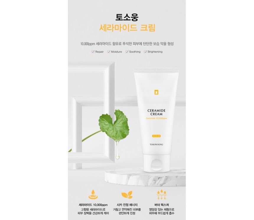 TOSOWOONG - Ceramide Cream, 60ml, 150 g, 8809179107006