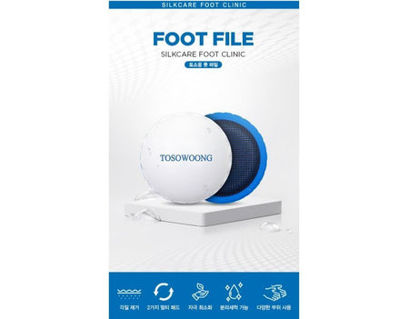 TOSOWOONG - Foot File, 1 pc, 50 g, 8809179106849
