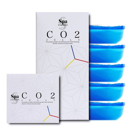 Spa Treatment - CO2 Jelly Face Pack, 5 Sets, 300 g, 4544877509342