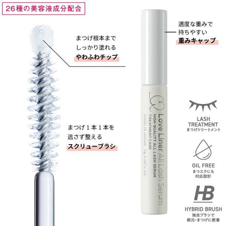 MSH - Love Liner All Lash Serum Clear, 5g, 32 g, 4580295032376