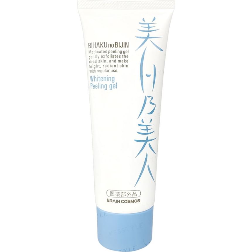 BRAIN COSMOS - Bihaku No Bijin Whitening Peeling Gel, 120g, 160 g, 4571138555299