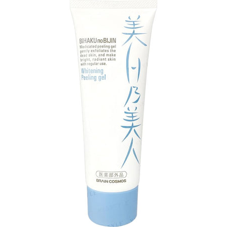BRAIN COSMOS - Bihaku No Bijin Whitening Peeling Gel, 120g, 160 g, 4571138555299