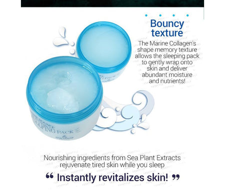the SKIN HOUSE - Marine Bounce Sleeping Pack, 100ml, 180 g, 8809080823187