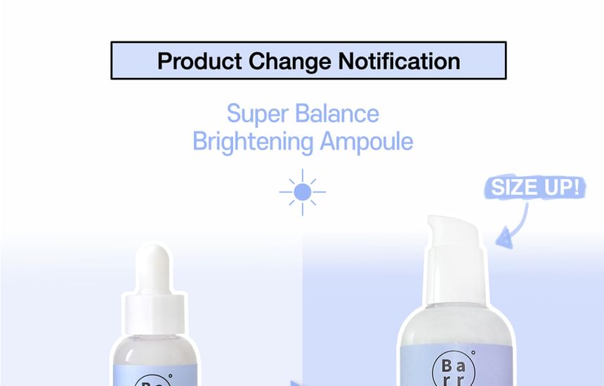 Barr - Super Balance Brightening Ampoule, Renewed: 50ml, 108 g, 8809738317211