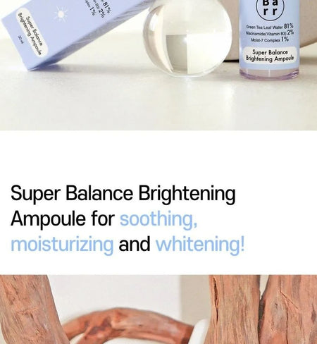 Barr - Super Balance Brightening Ampoule, Renewed: 50ml, 108 g, 8809738317211