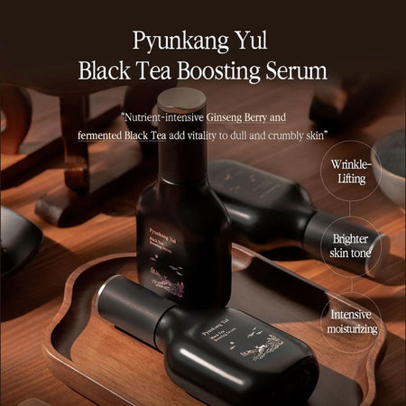 Pyunkang Yul - Black Tea Boosting Serum, 45ml, 295 g, 8809486682272