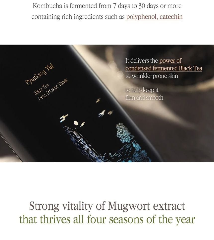 Pyunkang Yul - Black Tea Line Gift Set, 3 pcs, 1174 g, 8809486682319