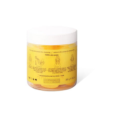 BHAWA - Silk Cocoon Face Soap, 20g, 60 g, 8859168418002