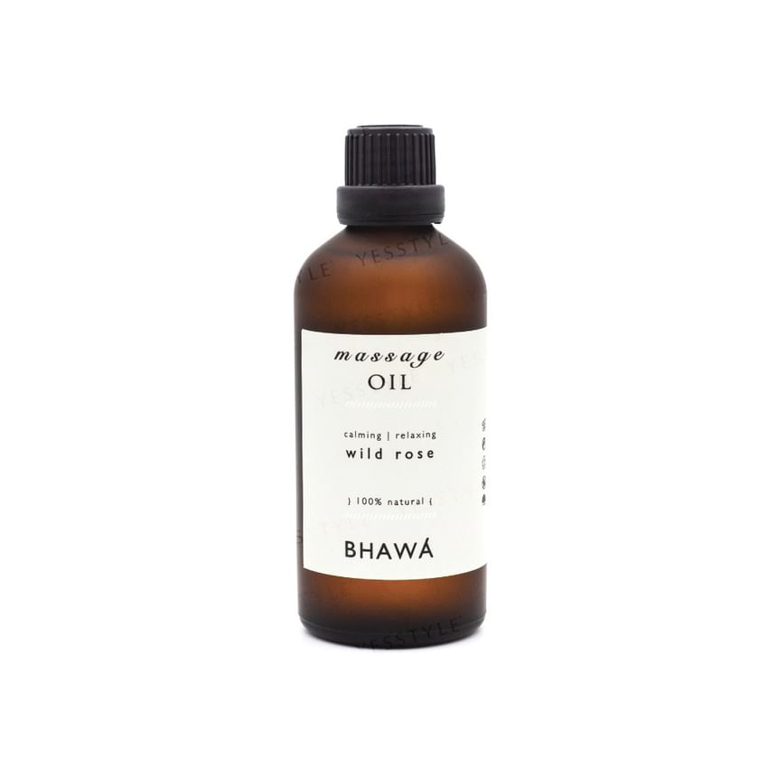 BHAWA - Wild Rose Massage Oil, 100ml, 150 g, 8859168423181