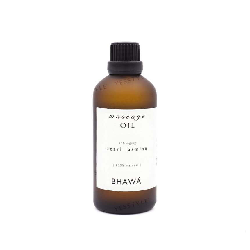 BHAWA - Pearl Jasmine Massage Oil, 100ml, 150 g, 8859168423129