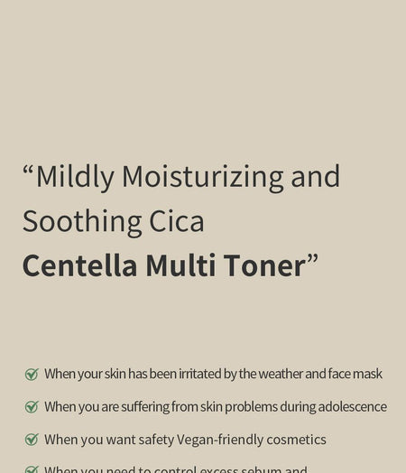 PUREFORET - Centella Multi Toner, 150ml, 203 g, 8809521721676
