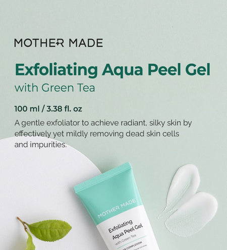 MOTHER MADE - Exfoliating Aqua Peel Gel With Green Tea, 100ml, 140 g, 8809380061739