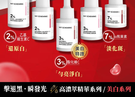My Scheming - 3% Ascorbyl Tetraisopalmitate Whitening Serum, 30ml, 150 g, 4713410995052