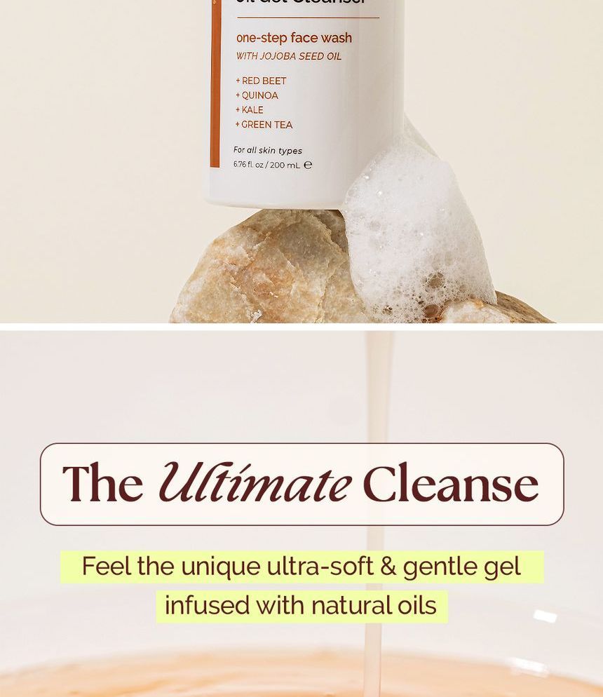 MOTHER MADE - Superfood Vegan Oil Gel Cleanser, 200ml, 500 g, 8809380061944