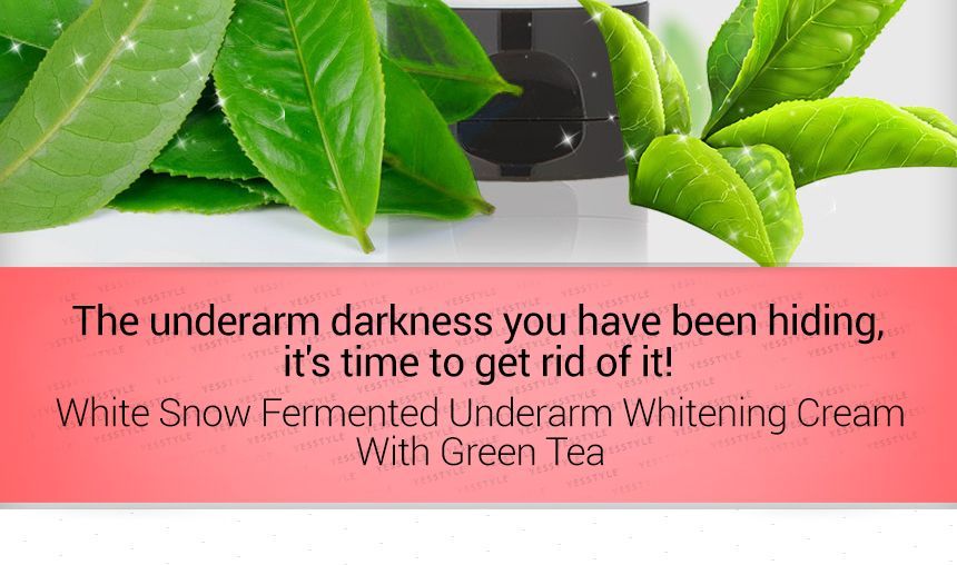 Nella - White Snow Fermented Underarm Whitening Cream With Green Tea, 50ml, 74 g, 8809588580353