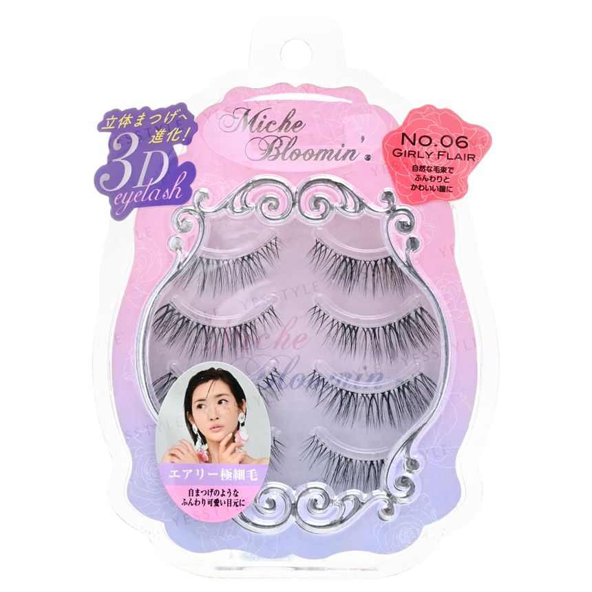 Miche Bloomin’ - Eyelash Renewal 06 Girly Flair, 4 pairs, 22 g, 4560364939270