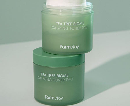 Farm Stay - Tea Tree Biome Calming Toner Pad, 140ml, 350 g, 8809783322765
