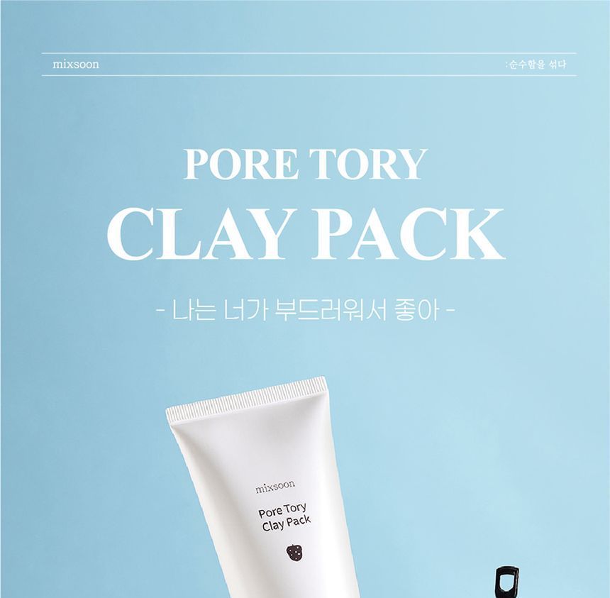 mixsoon - Pore Tory Clay Pack, 100g, 142 g, 8809732911729