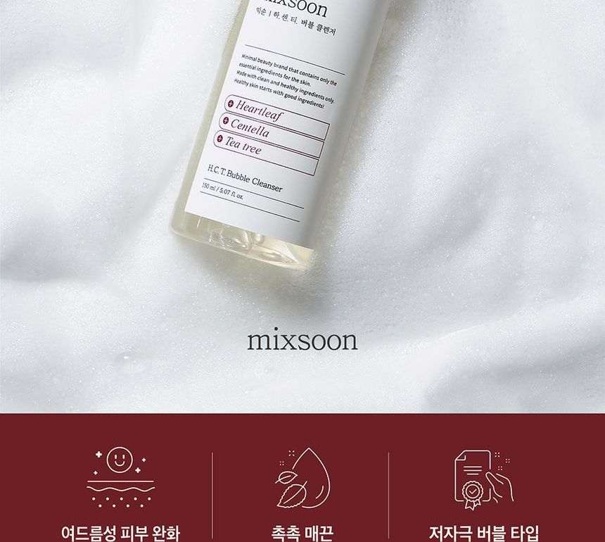 mixsoon - H.C.T Bubble Cleanser, 150ml, 240 g, 8809732911613