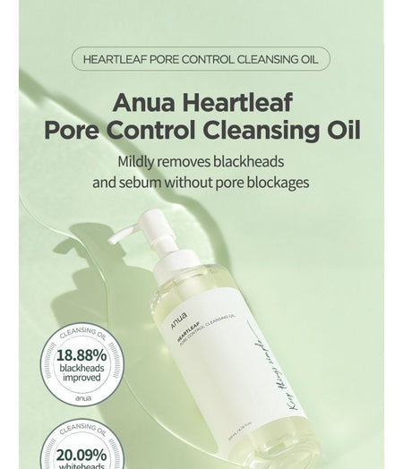 Anua - Heartleaf Pore Control Cleansing Oil, 200ml, 238 g, 8809640732829