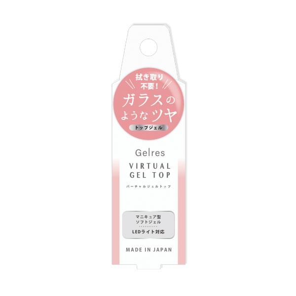 Beauty World - Gelres Virtual Gel Top, 6g, 40 g, 4573225286697