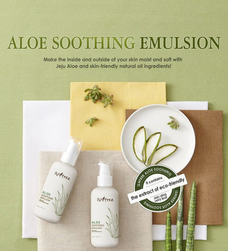 Isntree - Aloe Soothing Emulsion, 120ml - New Version, 162 g, 8809541190247