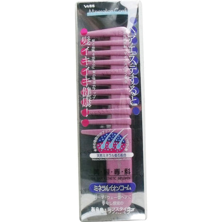 VeSS - Mineral Ion Comb for Rough Styling Pink, 1 pc, 20 g, 4977084716911
