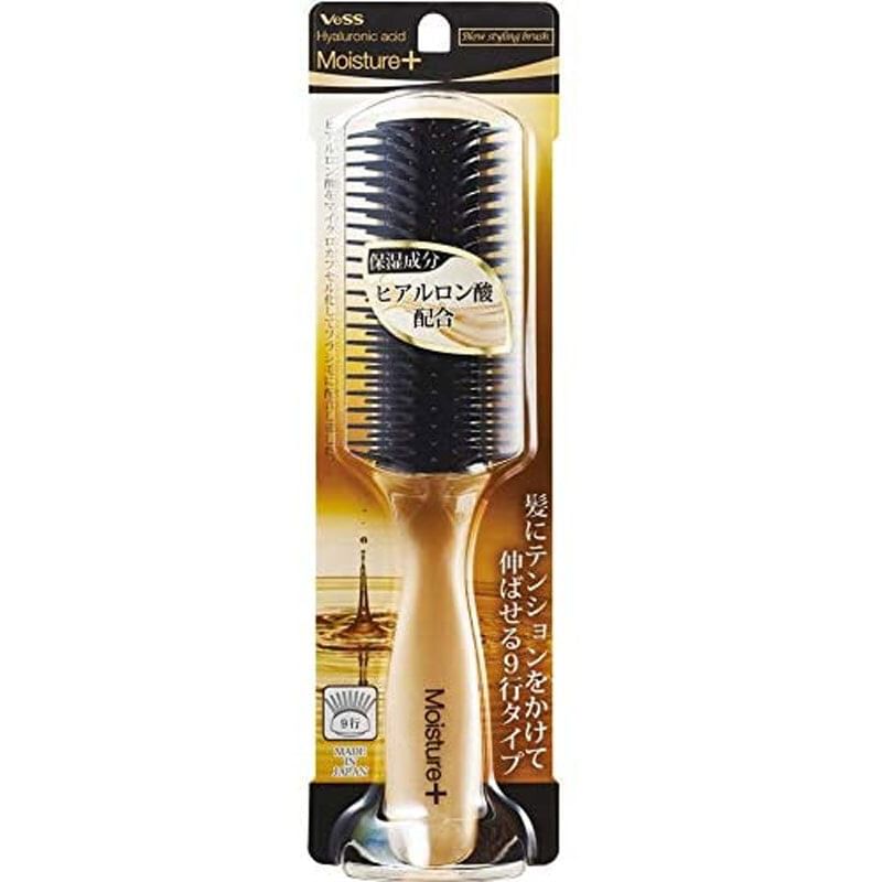 VeSS - Moisture Plus Brush for Blow-drying Styling, 1 pc, 104 g, 4977084723254