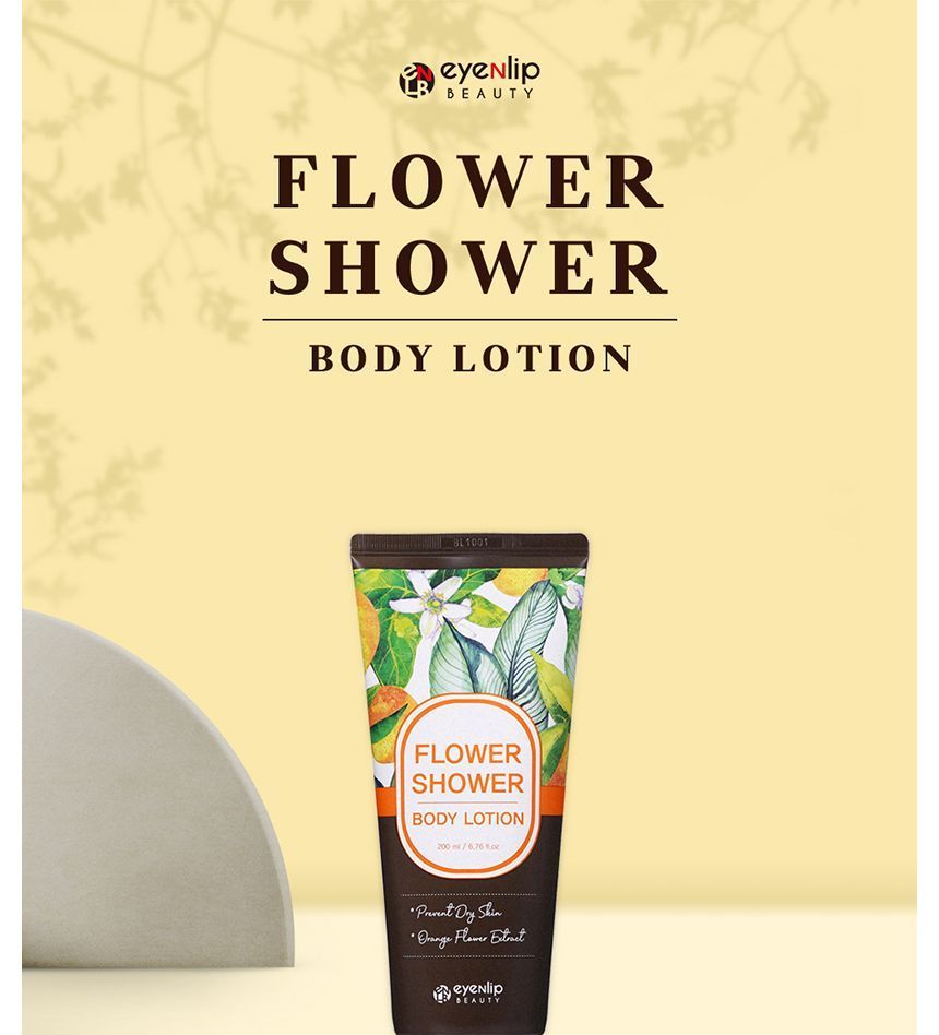 eyeNlip - Flower Shower Body Lotion, 200ml, 500 g, 8809555253037