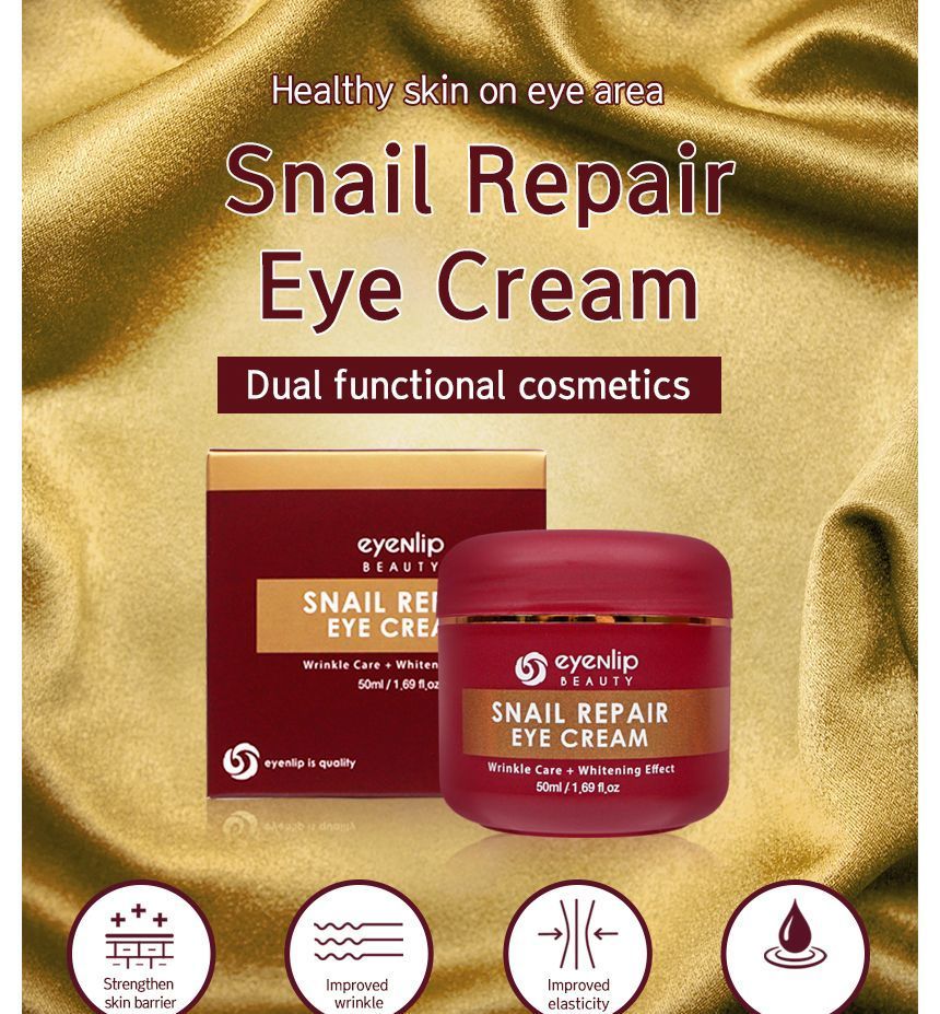 eyeNlip - Snail Repair Eye Cream , 50ml, 108 g, 8809555250883