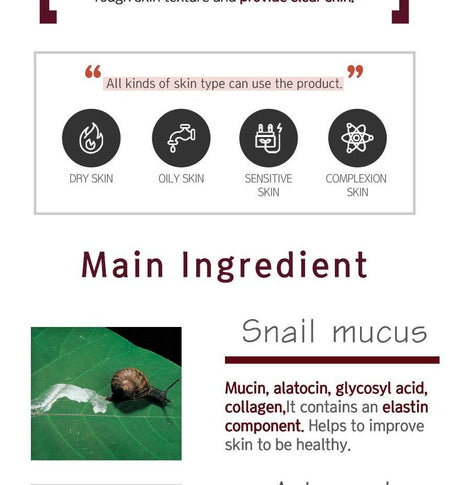eyeNlip - Snail Repair Eye Cream , 50ml, 108 g, 8809555250883