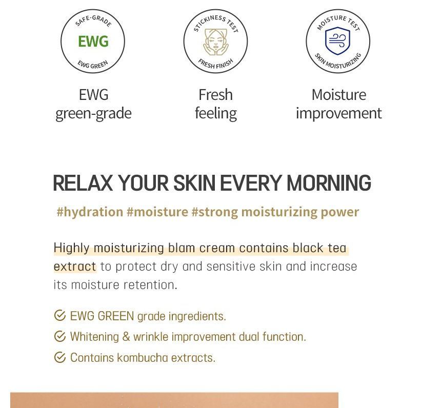 eyeNlip - Kombucha Enriched Balm Cream, 50ml, 130 g, 8809555252955