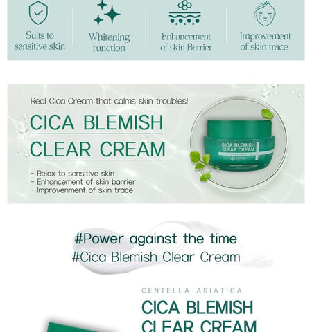 eyeNlip - Cica Blemish Clear Cream, 50g, 130 g, 8809555251484