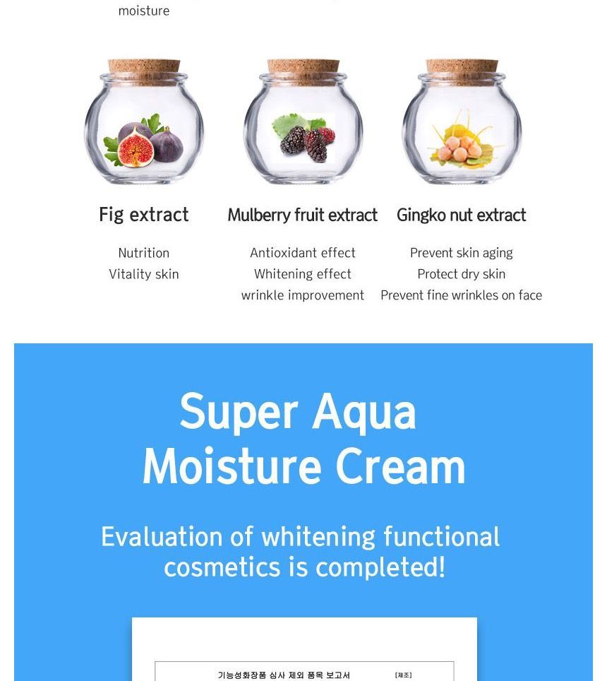 eyeNlip - Super Aqua Moisture Cream, 45ml, 120 g, 8809555250326