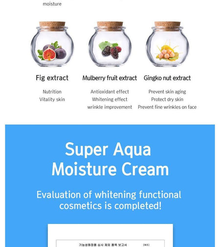 eyeNlip - Super Aqua Moisture Cream, 45ml, 120 g, 8809555250326