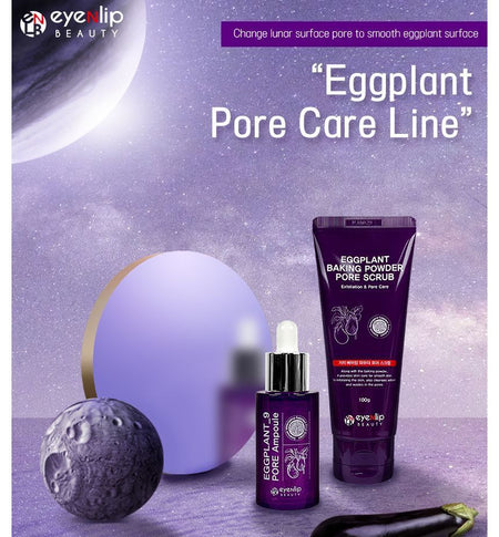 eyeNlip - Eggplant Baking Powder Pore Scrub, 100ml, 250 g, 8809555251682