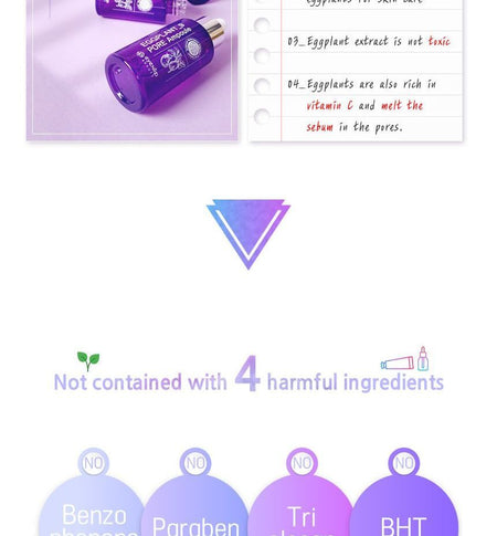 eyeNlip - Eggplant Baking Powder Pore Scrub, 100ml, 250 g, 8809555251682