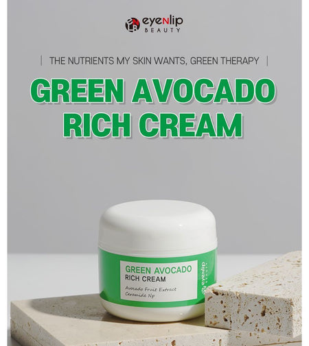 eyeNlip - Green Avocado Rich Cream, 50ml, 130 g, 8809555253297