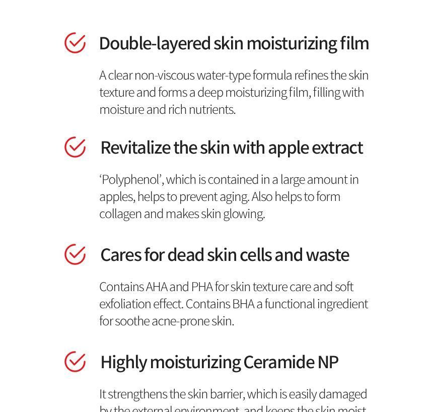 eyeNlip - Red Apple ABP Silky Toner, 150ml, 380 g, 8809555253327