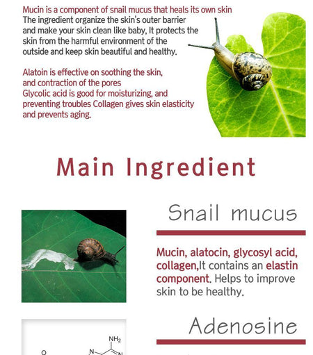 eyeNlip - Snail All in One Repair Cream Tube, 30ml, 80 g, 8809555252863