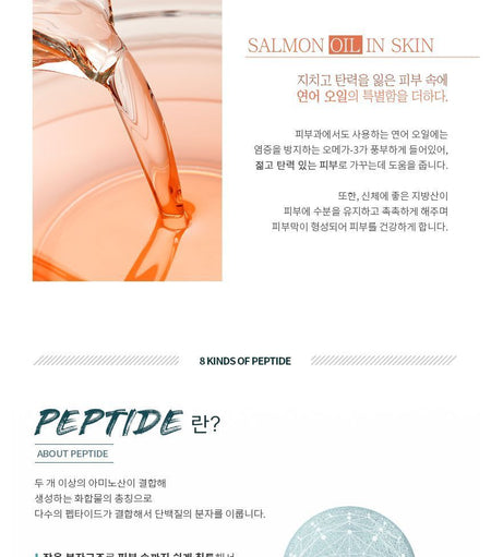 eyeNlip - Salmon Oil Revitalizing Cream, 80g, 200 g, 8809555252627