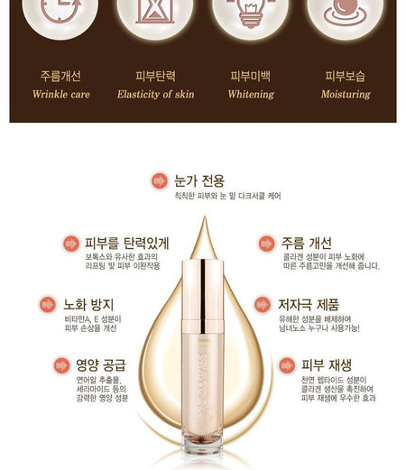 eyeNlip - Salmon & Peptide Nutrition Eye Cream, 35ml, 129 g, 8809555250197
