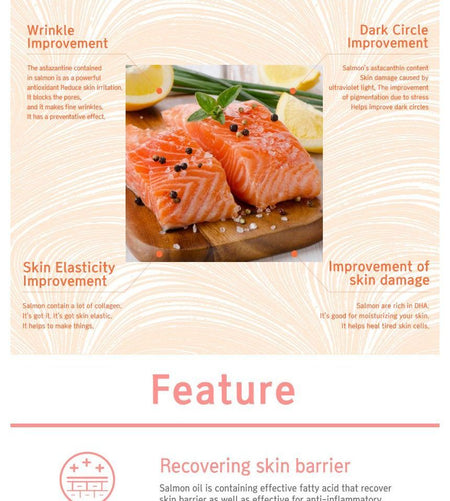 eyeNlip - Salmon Oil Intensive Cream Tube, 30g, 80 g, 8809555250289