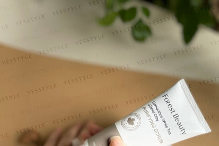 Forest Beauty - Osmanthus White Tea Glacial Clay Purifying Scrub, 100g, 129 g, 4710751666139