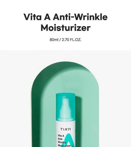 TIA’M - Vita A Anti-Wrinkle Moisturizer, 80ml, 124 g, 8809416472126